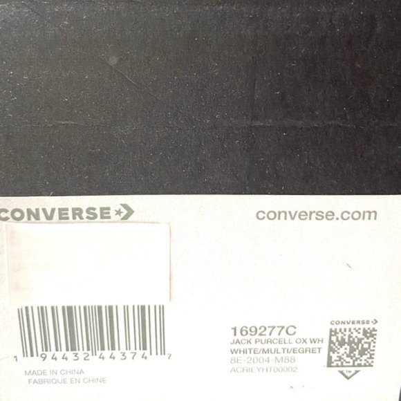 💖MEGA SALE💖Converse JP Low Top White Egret Canvas Shoes Women's 6.5 169277C - Picture 2 of 10